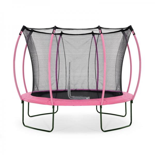 Plum 305 cm Colours Springsafe Trampolin mit Sicherheitsnetz, pink